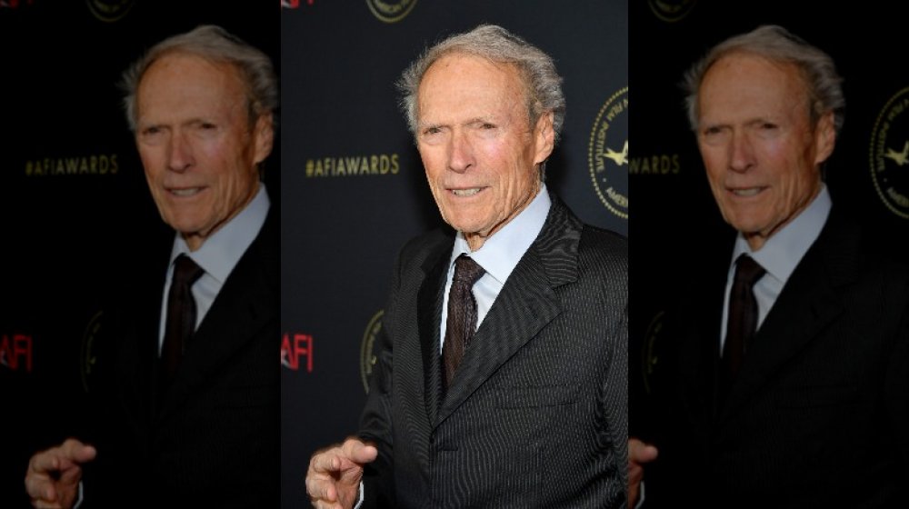 Clint Eastwood smiling at the AFIA Awards