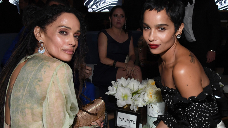 Lisa Bonet Zoe Kravitz shoulder