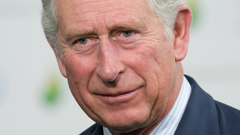 Prince Charles looks annoyed