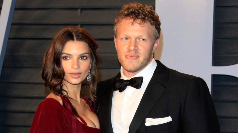 Emily Ratajkowski Sebastian Bear-McClard at event