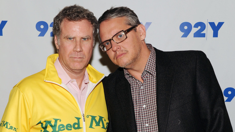 Will Ferrell and Adam McKay in NYC 2013