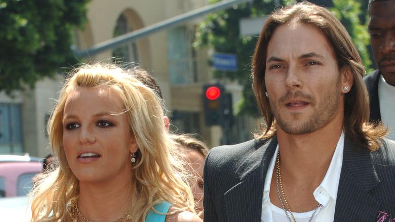 Britney Spears and Kevin Federline at movie premiere when they were still married 2005