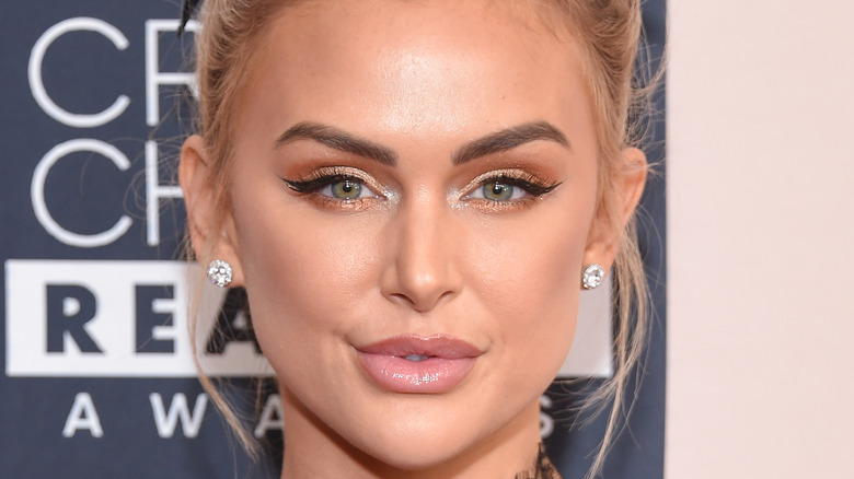 Lala Kent purses her lips on red carpet