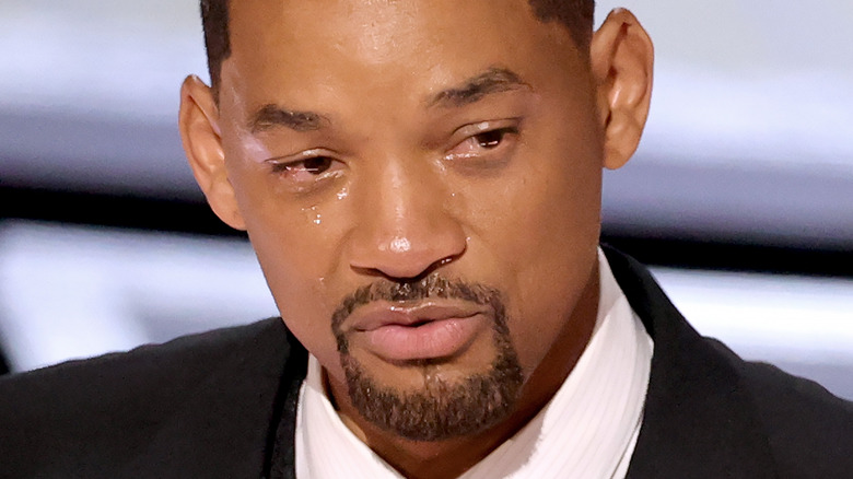 Will Smith crying