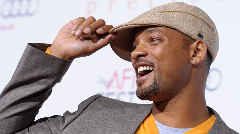 Will Smith wearing hat