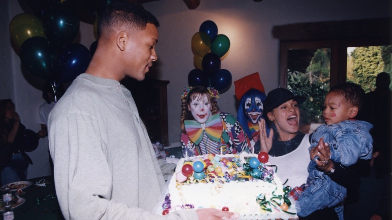 Will Smith, Sheree Zapino and baby Trey