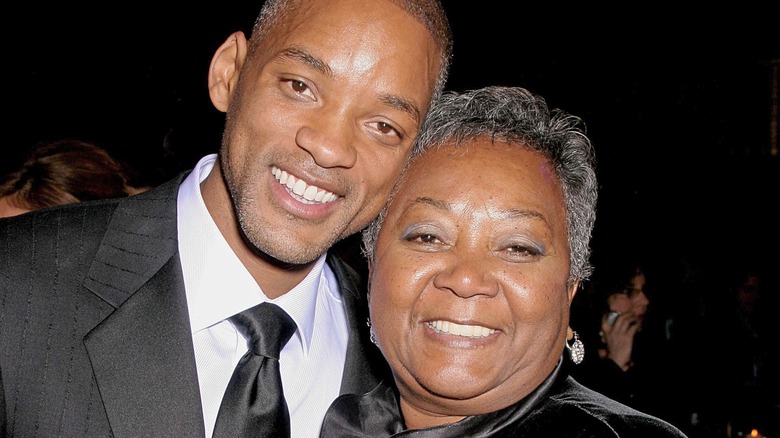 Will Smith and his mother Caroline