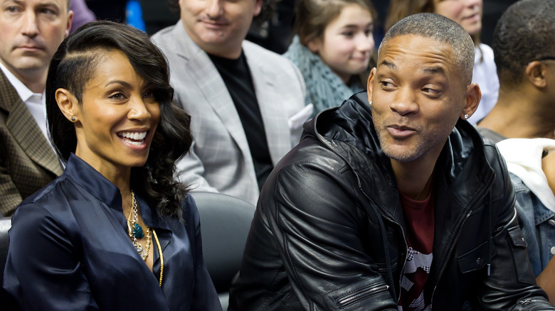 Jada Pinkett Smith and Will Smith at an event