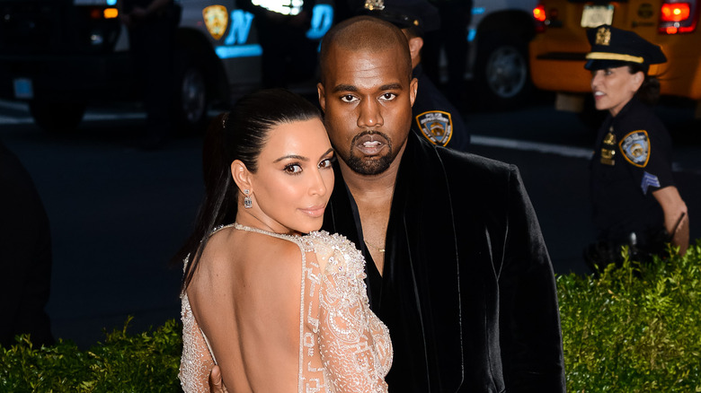 Kim Kardashian and Kanye West together