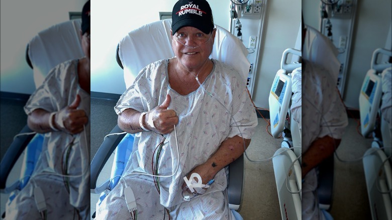 Jerry Lawler in hospital