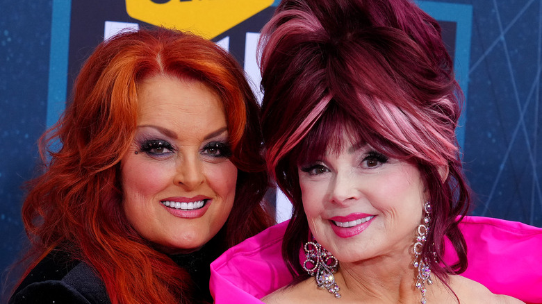 Wynonna and Naomi Judd smiling 