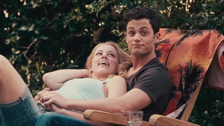 Amber Heard and Penn Badgley in The Stepfather