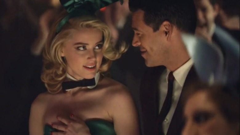 Amber Heard and Eddie Cibrian in The Playboy Club