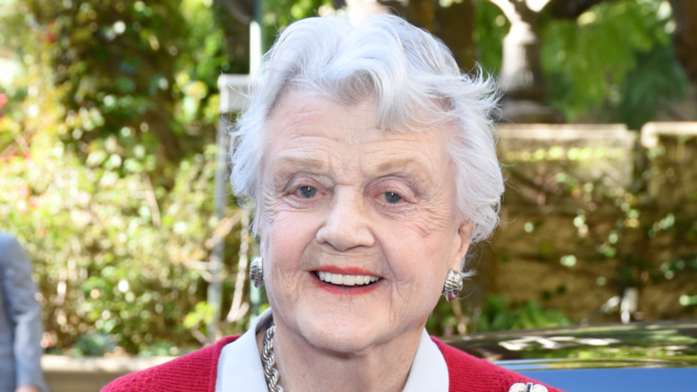 Angela Lansbury smiling