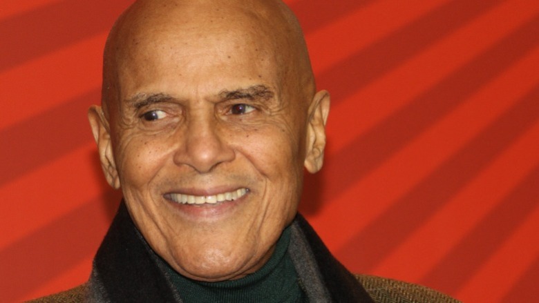 Harry Belafonte smiling