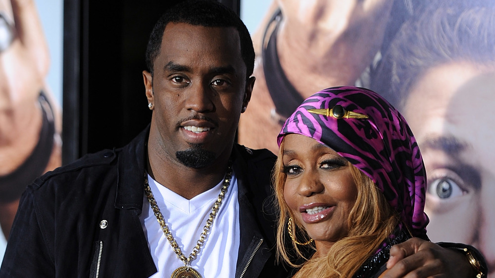 Diddy and his mom Janet