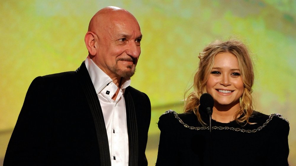 Ben Kingsley and Mary-Kate Olsen at the 24th Annual Film Independent's Spirit Awards 