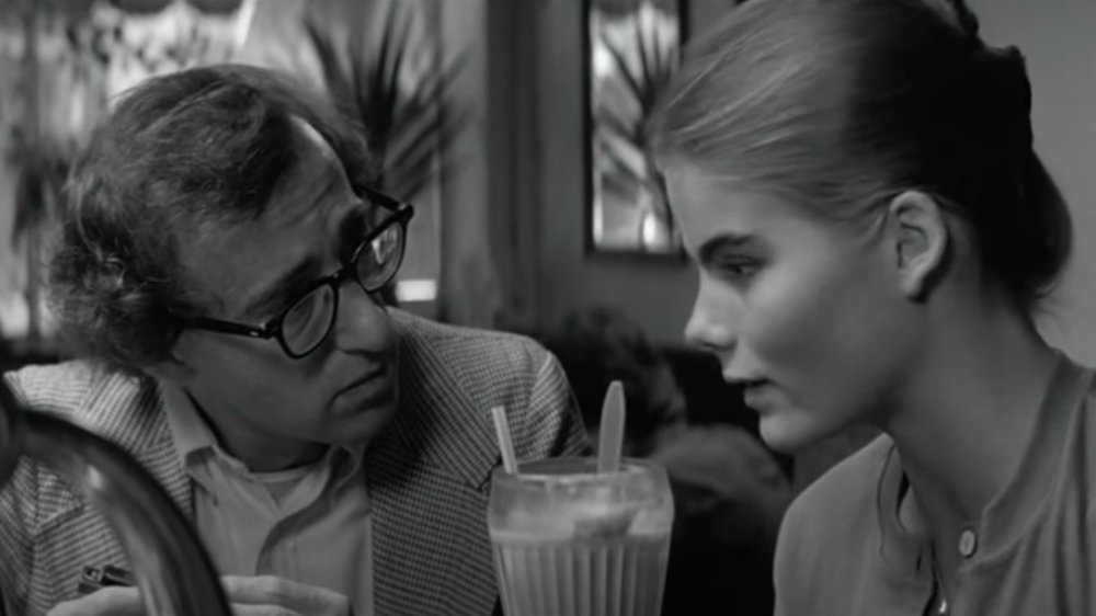 Woody Allen and Mariel Hemingway in a scene from Manhattan 