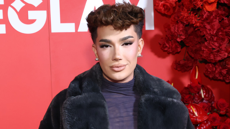 James Charles posing