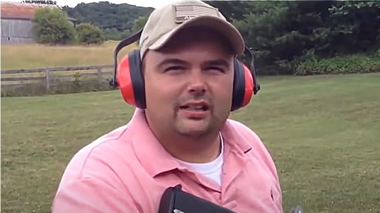 Keith Ratliff in a pink shirt 