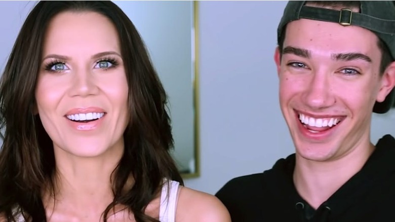 Tati Westbrook and James Charles in a YouTube video