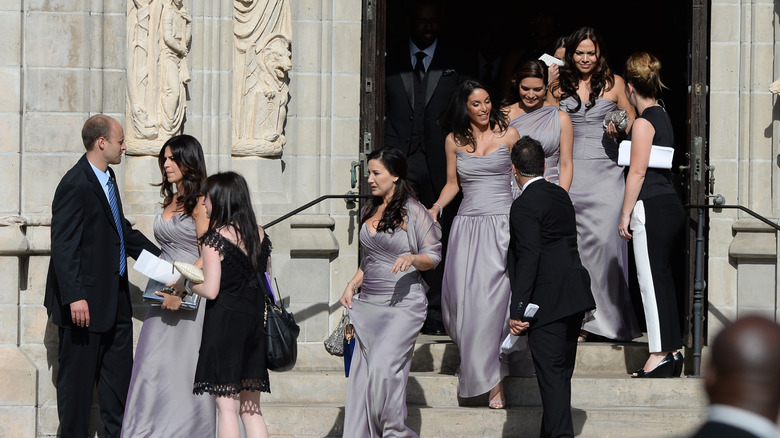 Michael Jordan and Yvette Prieto's wedding