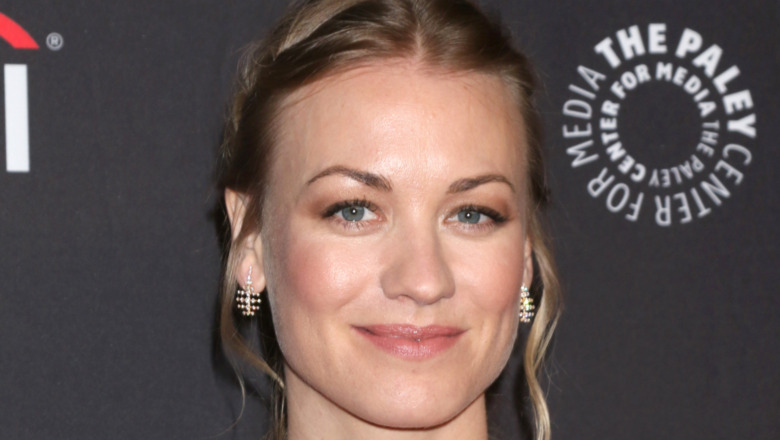 Yvonne Strahovski, Paley Center red carpet