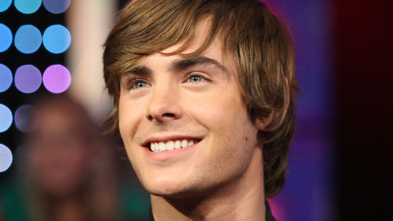 Zac Efron smiling in 2008