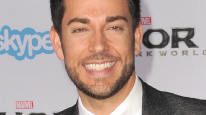 Zachary Levi at movie premiere