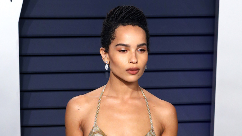 Zoë Kravitz on the red carpet