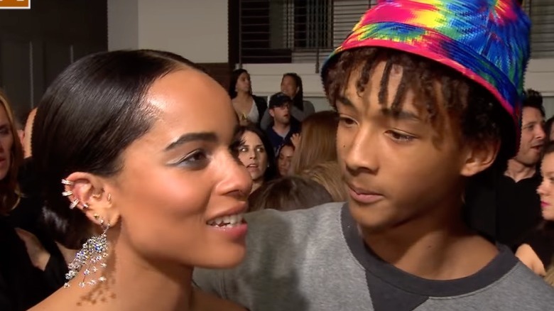 Jaden Smith and Zoë Kravitz 