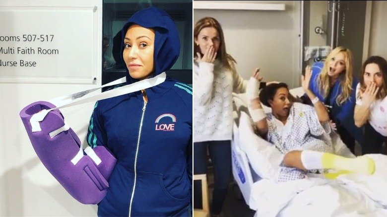 Mel B Reveals She's Been Hospitalized For Broken Ribs, 'Severed' Hand